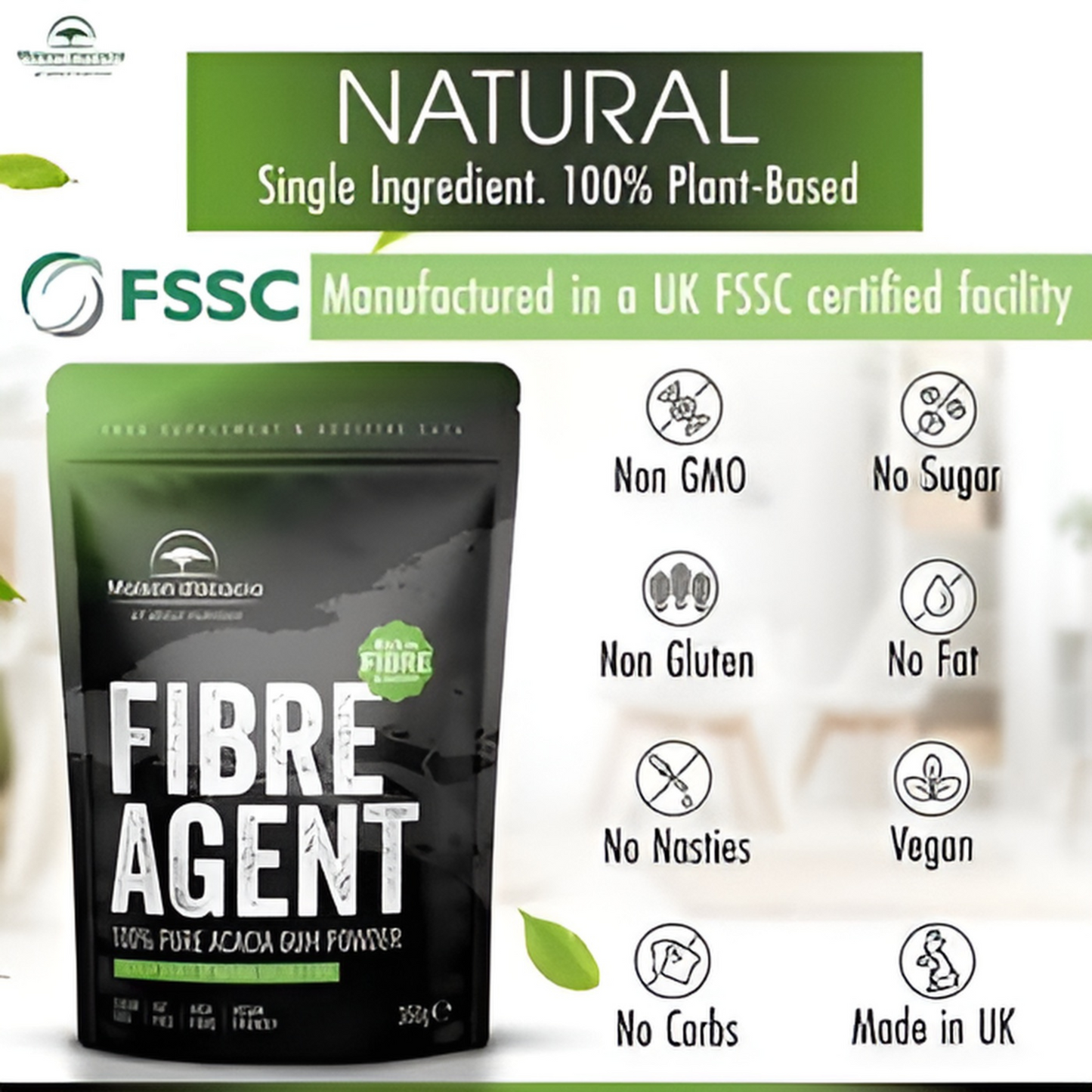 FibreAgent® 350g Pouch - FREE FAST UK DELIVERY