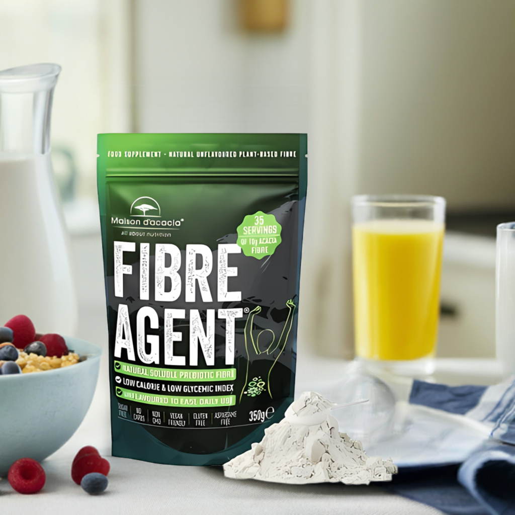 FibreAgent Benefits. Acacia Gum. Gum Arabic. Natural fibre. Easy to use.